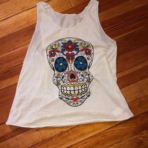 Candy Skull Tank Top